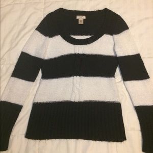Black and White Arizona Sweater